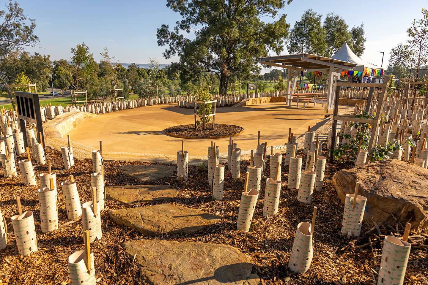 Rest area on Great west walk