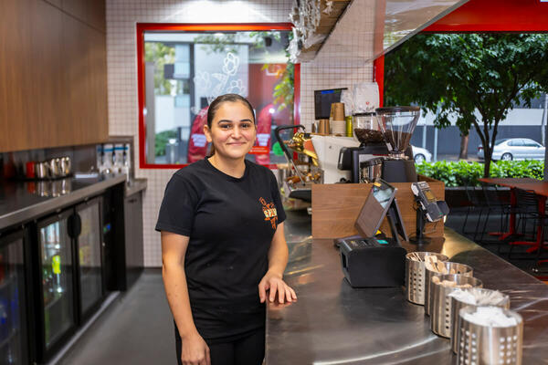 Susan Youssef is the owner of Hungry Neighbours, a Lebanese restaurant in Sydney's Zetland